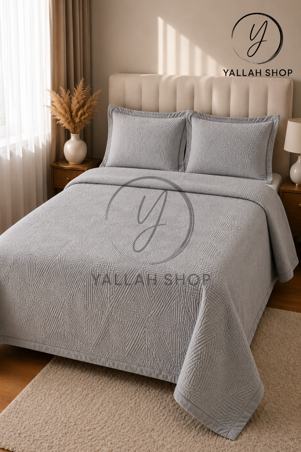 غطاء سرير فاخر couvre lit 2.40x2.60