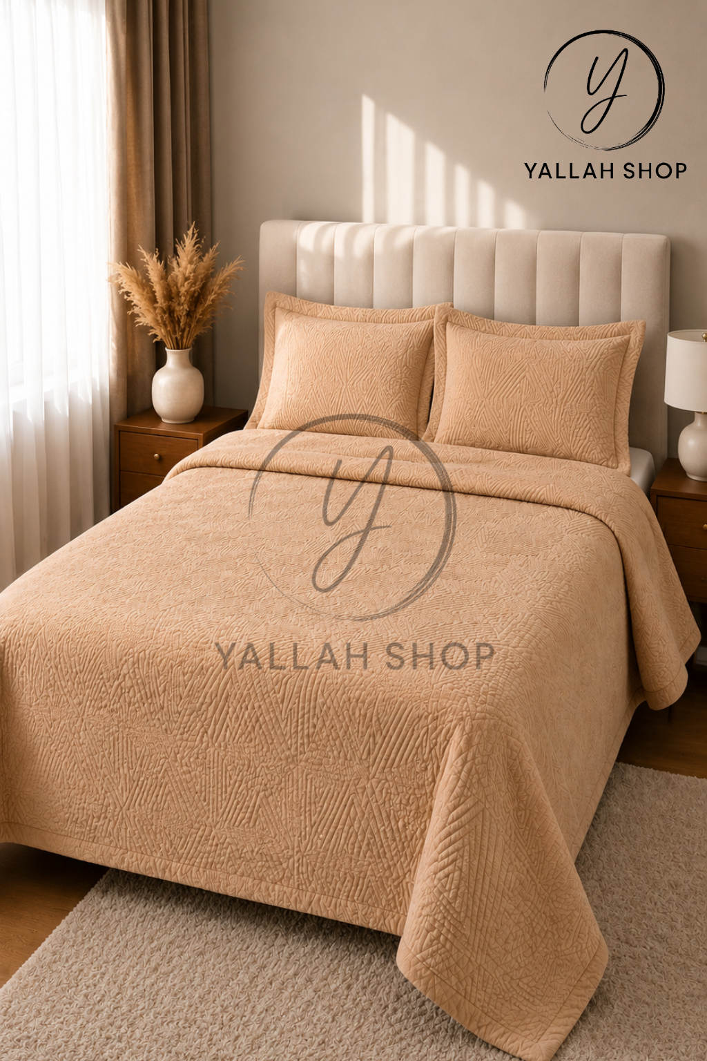 غطاء سرير فاخر couvre lit 2.40x2.60