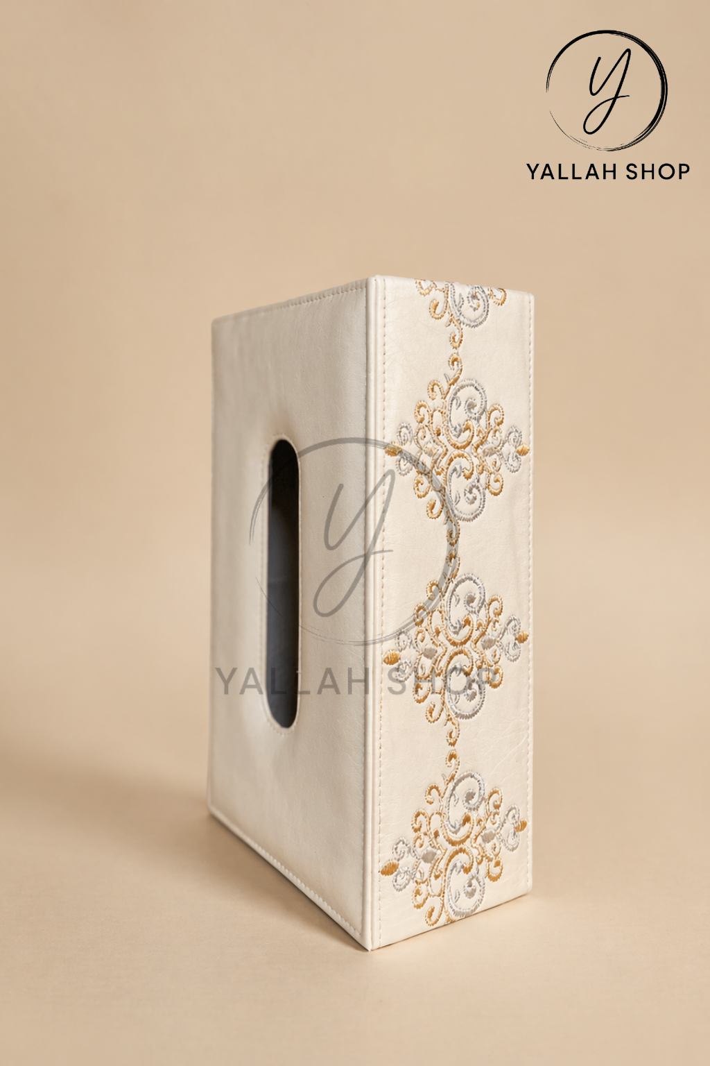 ✨ علبة مناديل فاخرة بتطريز راقٍ Boite kleenex brodée